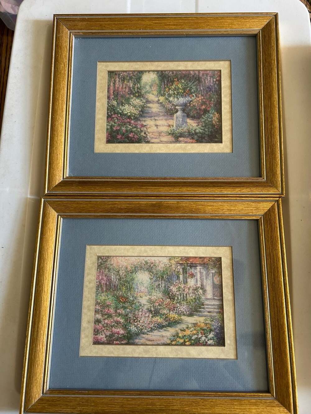Thomas Kinkade Garden Pathway Print Set of 2